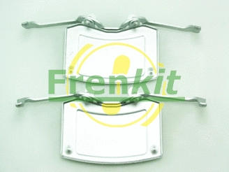 Kit d'accessoires, plaquette de frein à disque FRENKIT 901787