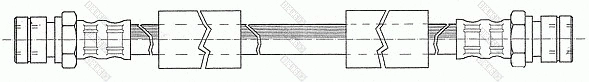 Flexible de frein GIRLING 9001154