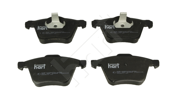 Kit de plaquettes de frein, frein à disque HART 227 954