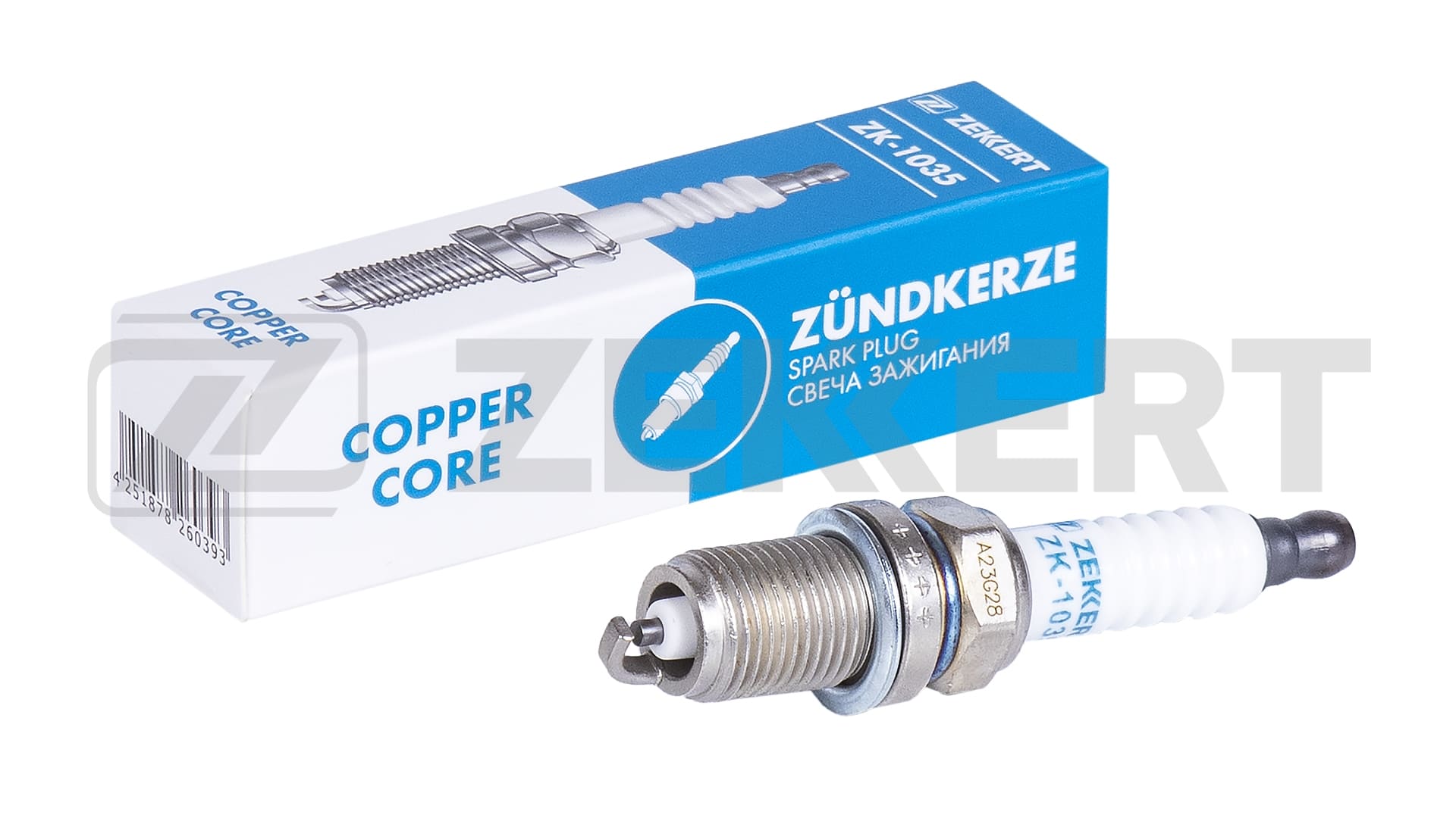 Bougie d'allumage ZEKKERT ZK-1035