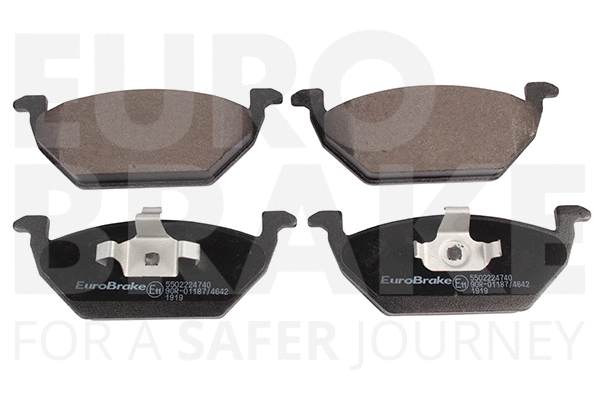 Kit de plaquettes de frein, frein à disque EUROBRAKE 5502224740