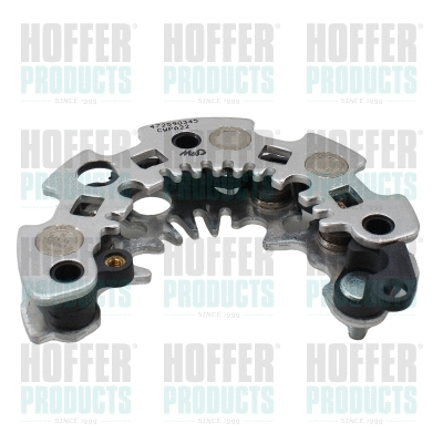 Pont de diodes, alternateur HOFFER 52353
