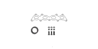 Kit d'assemblage, catalyseur HJS 82 32 6980