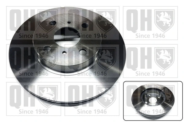 Disque de frein QUINTON HAZELL BDC4587