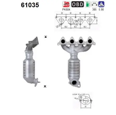 Catalyseur AS 61035