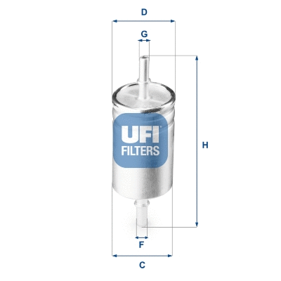 Filtre à carburant UFI 31.941.00