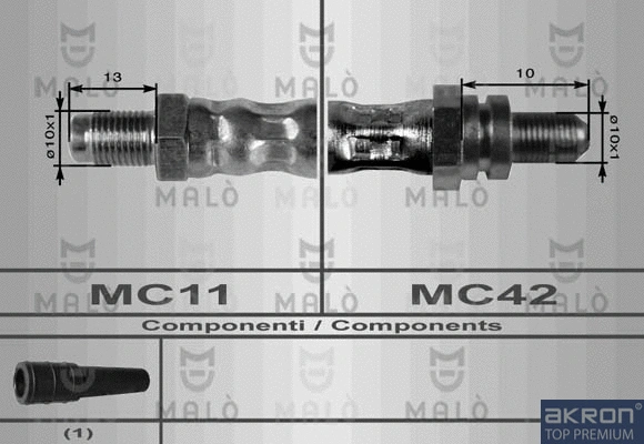 Flexible de frein AKRON-MALÒ 8585