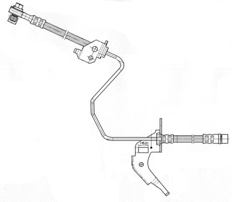 Flexible de frein CEF 512281