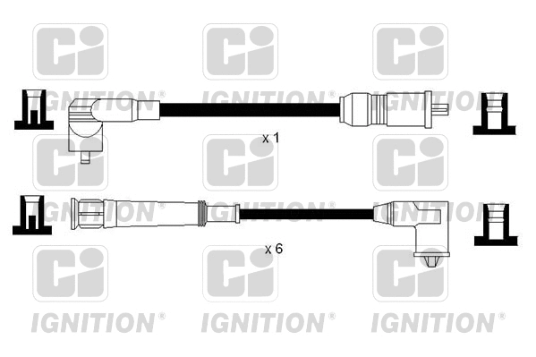 Kit de câbles d'allumage QUINTON HAZELL XC1164
