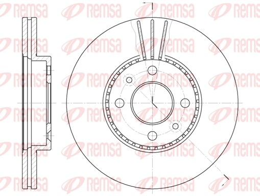 Disque de frein REMSA 6227.10