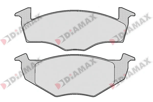 Kit de plaquettes de frein, frein à disque DIAMAX N09138