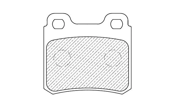 Kit de plaquettes de frein, frein à disque KLAXCAR FRANCE 24508z