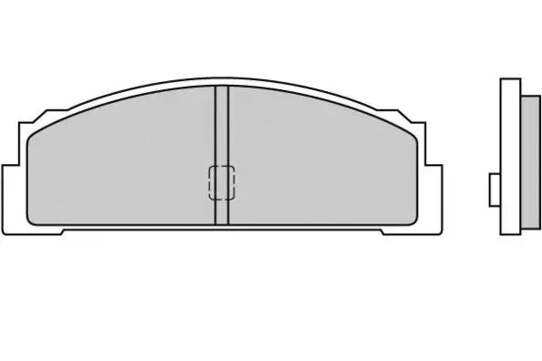 Kit de plaquettes de frein, frein à disque E.T.F. 12-0003