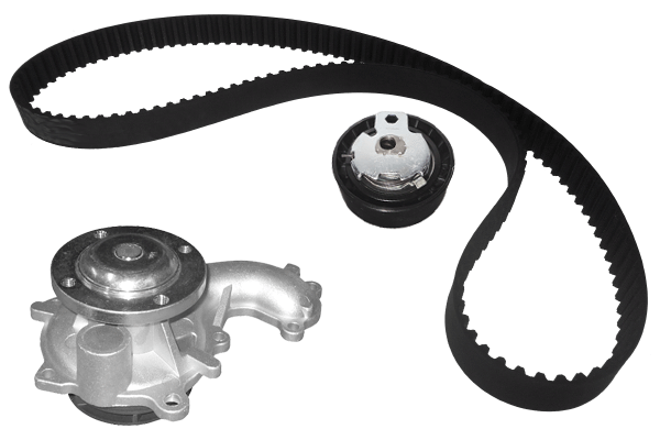 Pompe à eau + kit de courroie crantée TECDRIVE TKPE0082