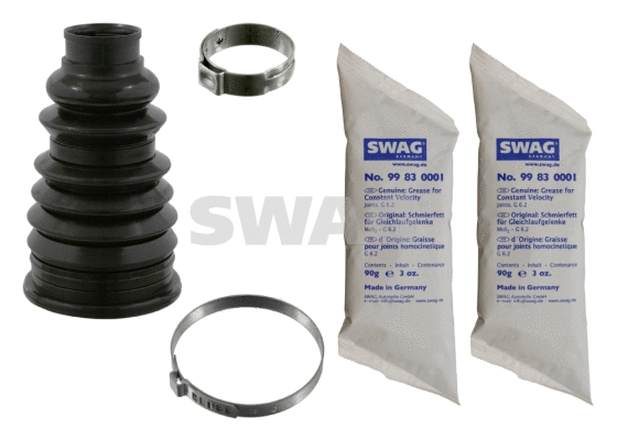 Jeu de joints-soufflets, arbre de commande SWAG 60 91 0381