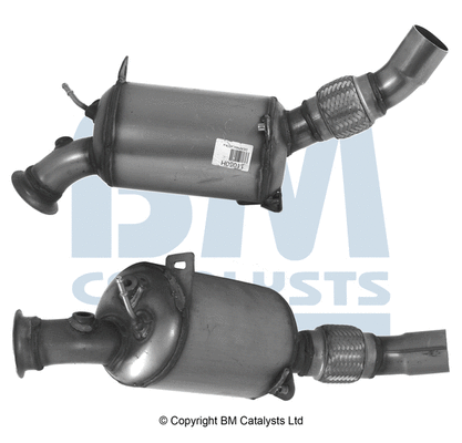 Filtre à particules / à suie, échappement BM CATALYSTS BM11050H