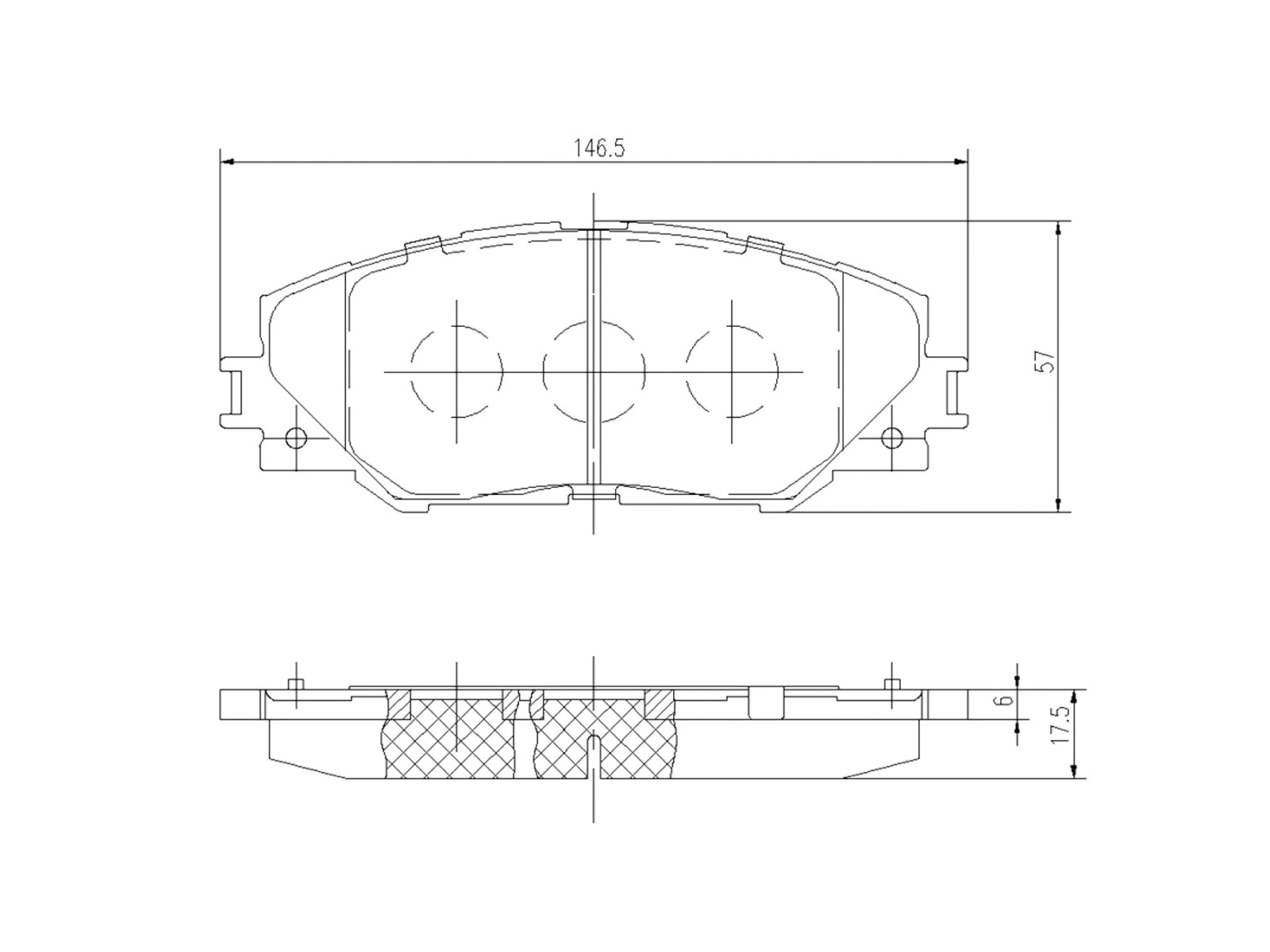 Kit de plaquettes de frein, frein à disque A.Z. Meisterteile AZMT-44-022-1315
