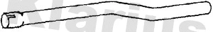Tuyau d'échappement KLARIUS 150484