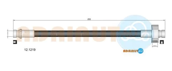 Flexible de frein ADRIAUTO 12.1219