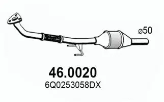 Catalyseur ASSO 46.0020
