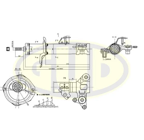 Amortisseur G.U.D. GSA331014