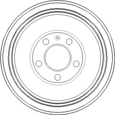 Tambour de frein National NDR318
