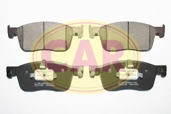 Kit de plaquettes de frein, frein à disque CAR PNT0302
