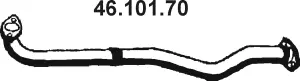Tuyau d'échappement EBERSPÄCHER 46.101.70