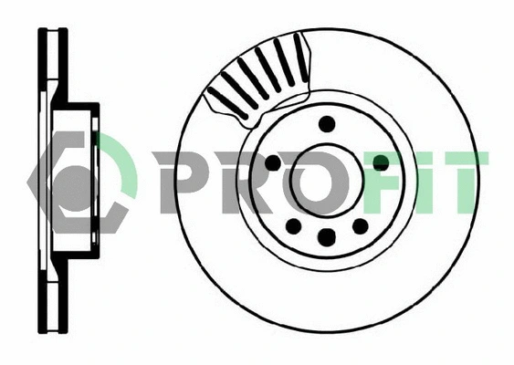 Disque de frein PROFIT 5010-0330