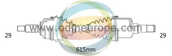 Arbre de transmission 4X4 ESTANFI EST-18-061740
