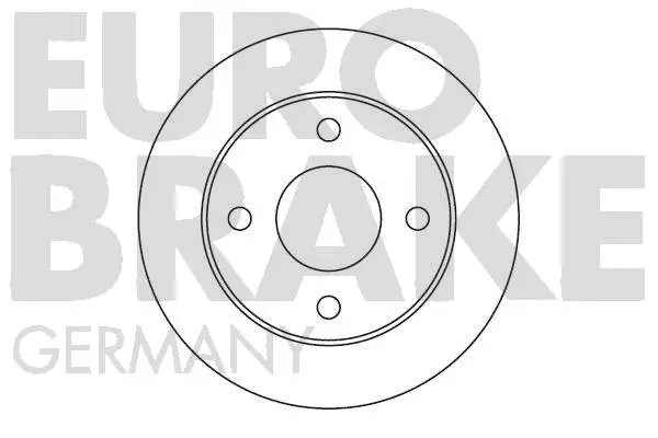 Disque de frein EUROBRAKE 5815202241