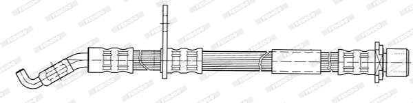 Flexible de frein FERODO FHY3118