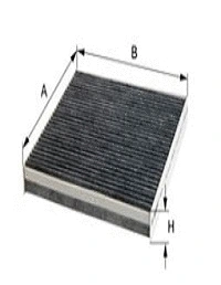 Filtre, air de l'habitacle SAMPIYON FILTER CK 0110 K