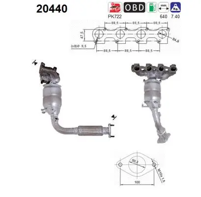 Catalyseur AS 20440