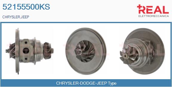 Groupe carter, turbocompresseur REAL 52155500KS