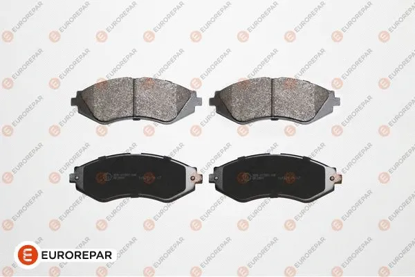 Kit de plaquettes de frein, frein à disque EUROREPAR 1639379480