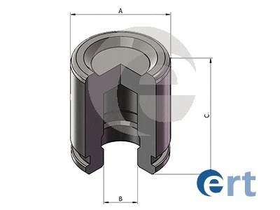 Piston, étrier de frein ERT 151436-C