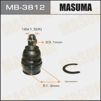 Rotule de suspension MASUMA MB-3812
