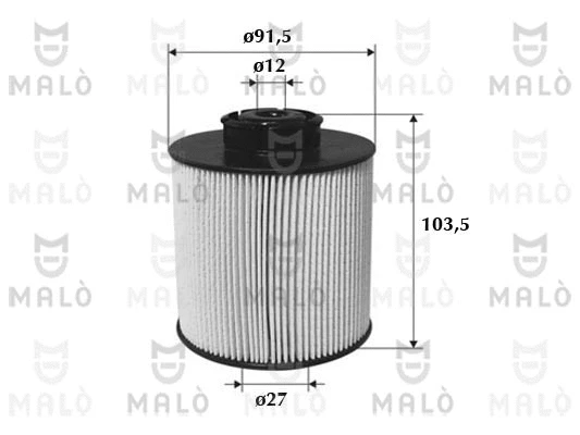 Filtre à carburant AKRON-MALÒ 1520125