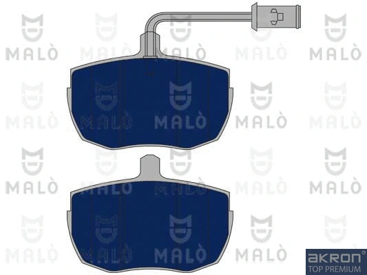 Kit de plaquettes de frein, frein à disque AKRON-MALÒ 1050685