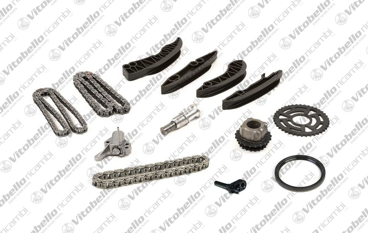Kit de distribution par chaîne Vitobello Ricambi KDC0017-9N