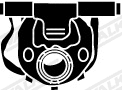 Suspension, échappement WALKER 80421
