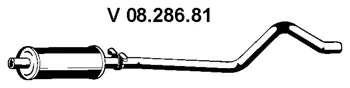 Silencieux avant EBERSPÄCHER 08.286.81