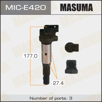 Bobine d'allumage MASUMA MIC-E420