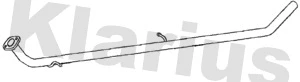 Tuyau d'échappement KLARIUS 160403