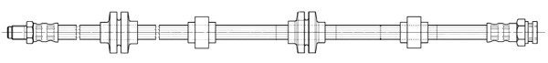 Flexible de frein CEF 511920