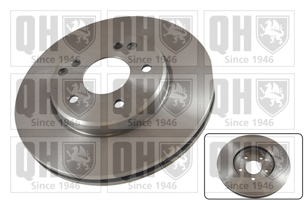 Disque de frein QUINTON HAZELL BDC4539