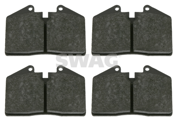 Kit de plaquettes de frein, frein à disque SWAG 38 91 6516