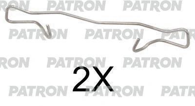 Kit d'accessoires, plaquette de frein à disque PATRON PSRK1357