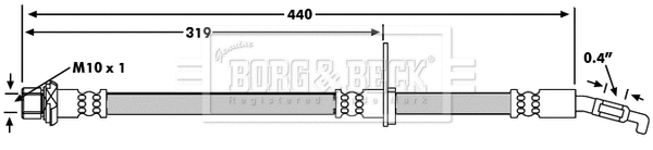 Flexible de frein BORG & BECK BBH7231